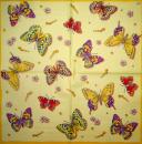 SL-043 Butterflies - 3-ply (yellow) - Ihr
